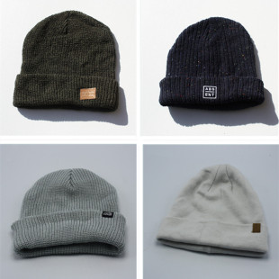 外贸尾货美潮男女新品 针织帽户外街头运动休闲毛线帽冷帽 秋冬新款