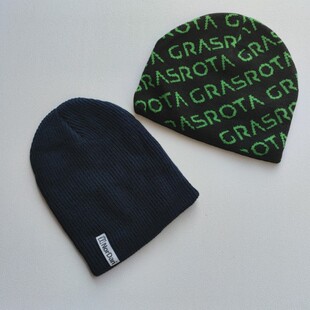 外贸原单尾货秋冬新款 男女针织帽日常百搭出游休闲美潮小众毛线帽