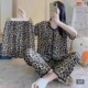 ins睡衣女夏季 可外穿家居服套装 三件套短袖 长裤 短裤 2025网红新款
