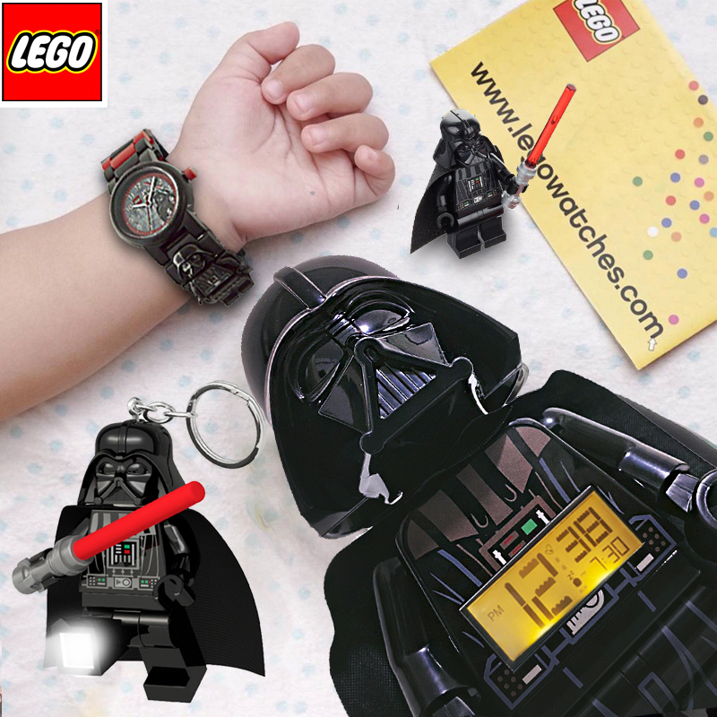 lego星球大战黑武士腕表人仔闹钟
