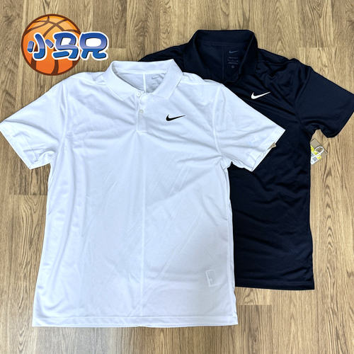 NIKE/耐克男子网球运动速干翻领透气POLO衫短袖T恤BV0355 DD8373