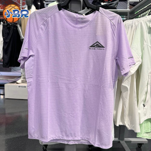 NIKE/耐克男休闲运动户外运动跑步速干薄款训练短袖T恤DV9306-511