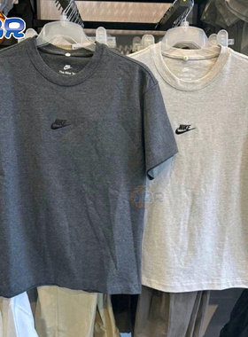 Nike/耐克男休闲圆领透气宽松纯棉刺绣短袖T恤DN5241-254 072 886