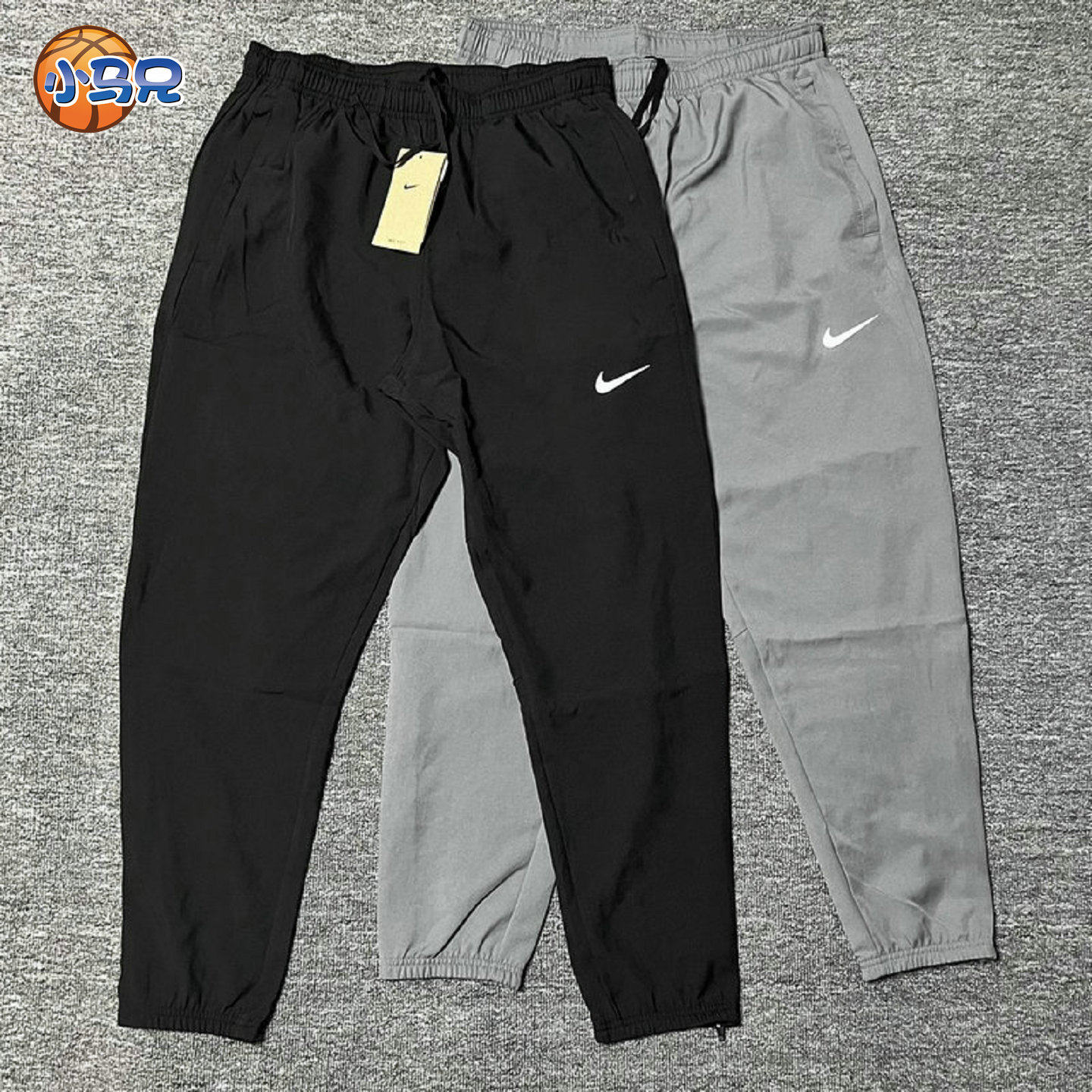 正品NIKE/耐克男子梭织透气休闲跑步训练速干 9分长裤 DD4895-010