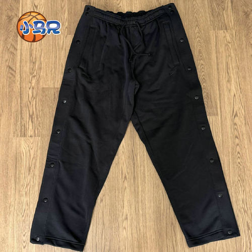 正品 Nike/耐克男子运动休闲宽松版型排扣直筒加绒长裤FZ1037-010