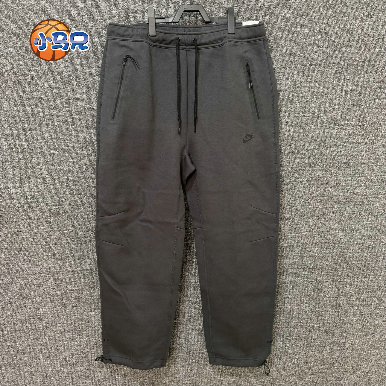 XXL码 Nike TECH FLEECE 直筒可收脚男子潮流休闲长裤 HJ6534-060