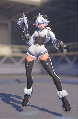 守望先锋朱诺羊绒新皮肤cos服征集