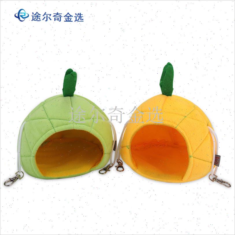 宠物蛇躲避屋秋千吊床蜥蜴爬宠卡通棉窝J过冬创意可悬挂造景用品