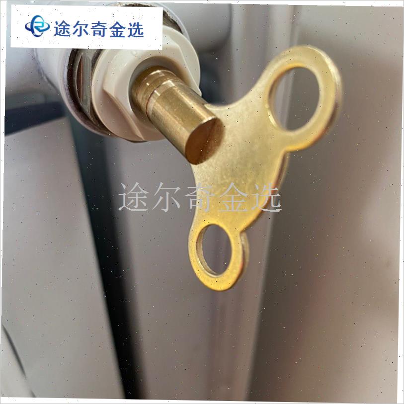 暖气片排c气阀钥匙开关散热器配件放气阀四角六角排水泄气阀门扳