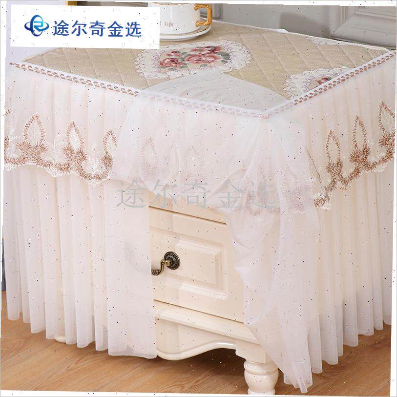 2025新款床头柜盖布保险柜箱套D罩家用打印机罩子隐藏防尘罩套盖