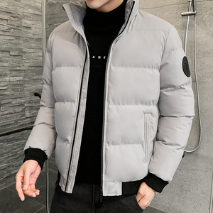 冬季男款立领棉衣韩版宽松男丝棉加厚棉服防寒休闲外套MY92图片