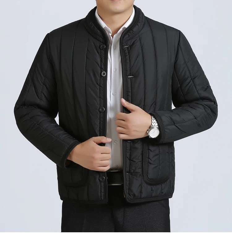 2021新款中老年装棉衣男冬季保暖男士棉衣加绒加厚不倒绒棉服,男装棉衣,星座1712-1