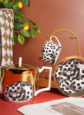 欧式骨瓷咖啡杯碟宫殿太阳下午茶杯子套装复古陶瓷轻奢礼品装饰