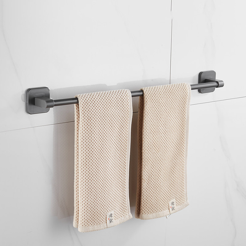 免打孔毛巾架子卫生间壁挂置物架浴室毛巾单杆厕所洗手间拖鞋挂架,家庭/个人清洁工具,毛巾挂/毛巾架,淘宝优惠券,粉丝福利购,淘宝优惠卷