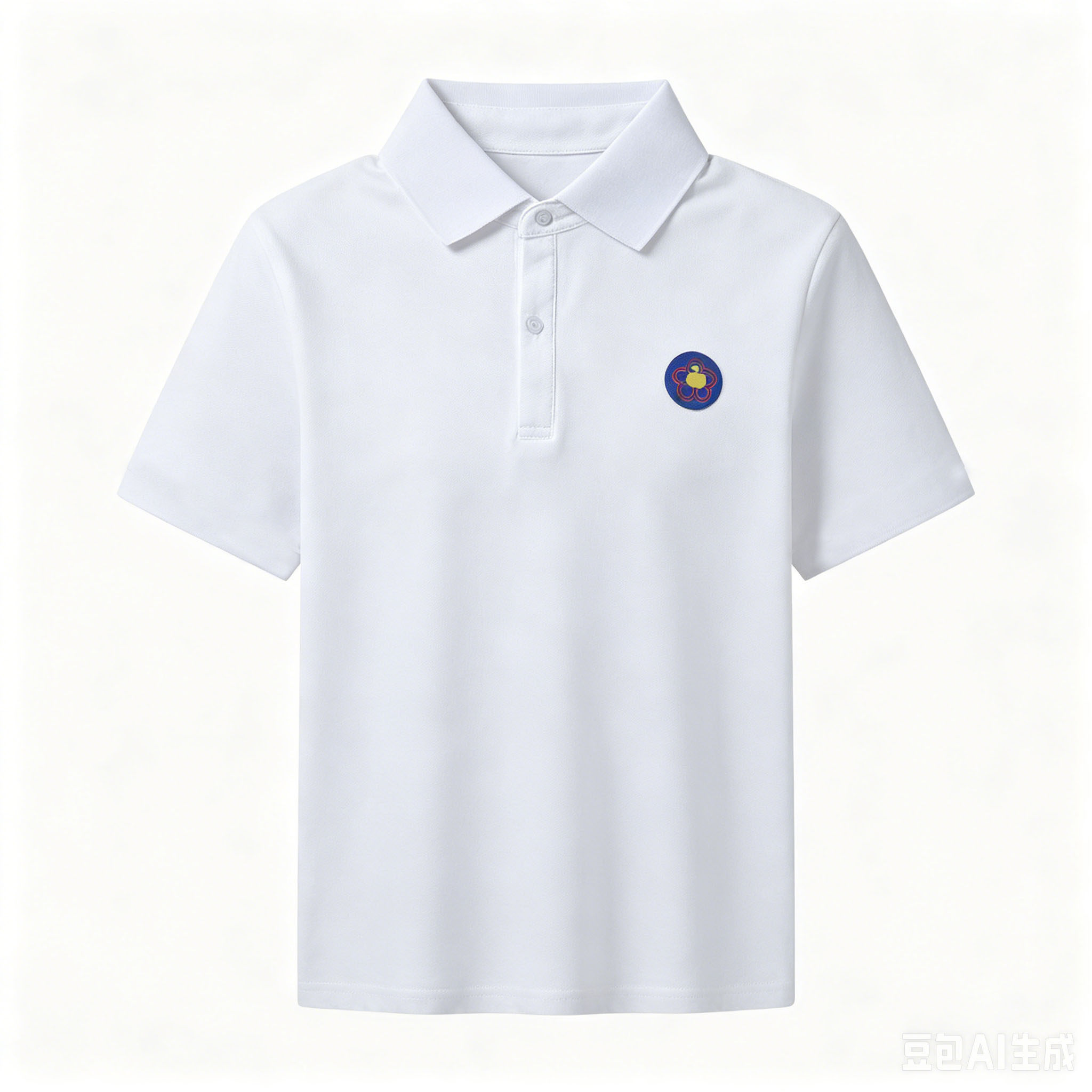 建平实验小学校服夏季薄款黄长裤全棉网孔透气短袖衬衣同款现货