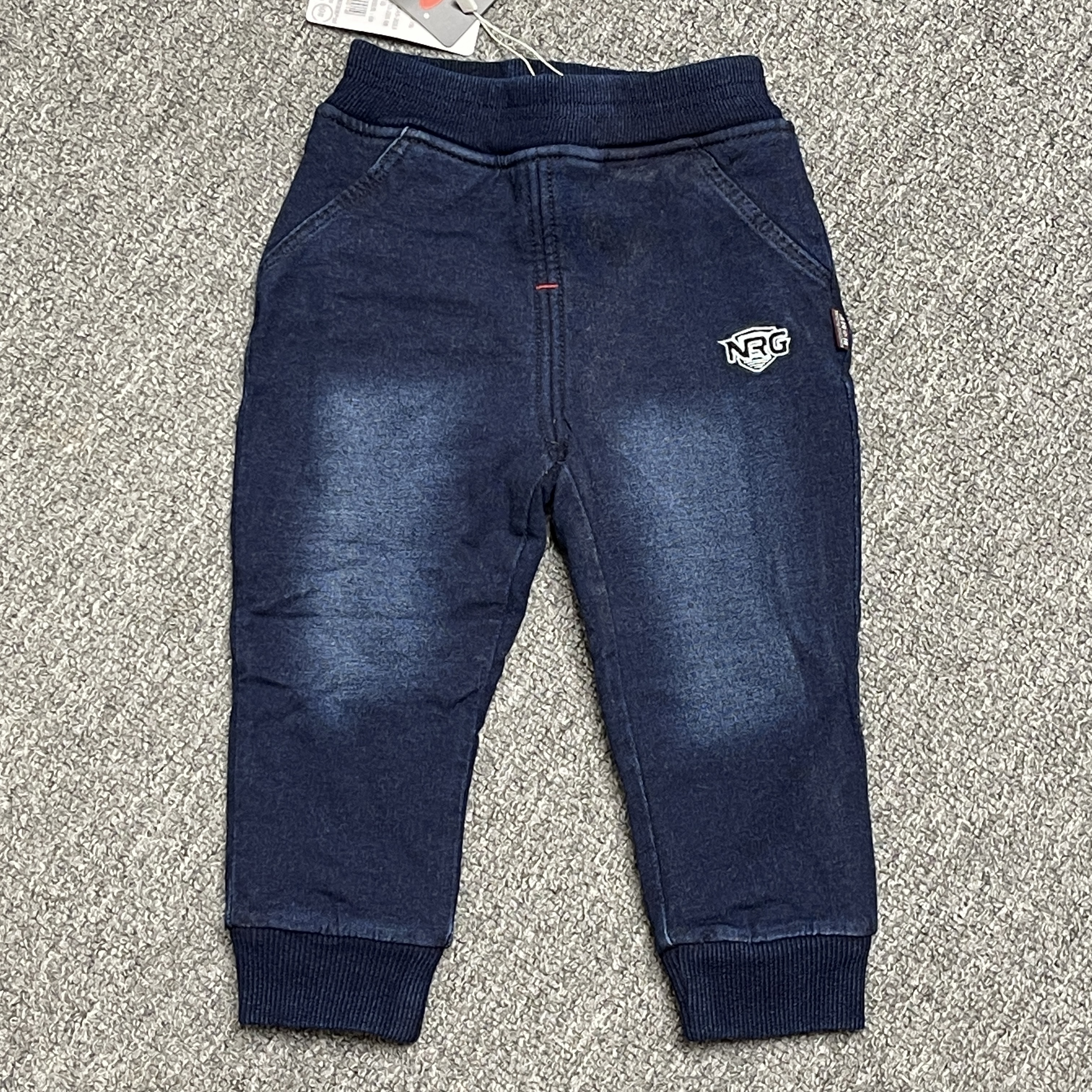 【不退换】汤姆X镇80-120码儿童双层加绒牛仔裤看裤长常规可开档