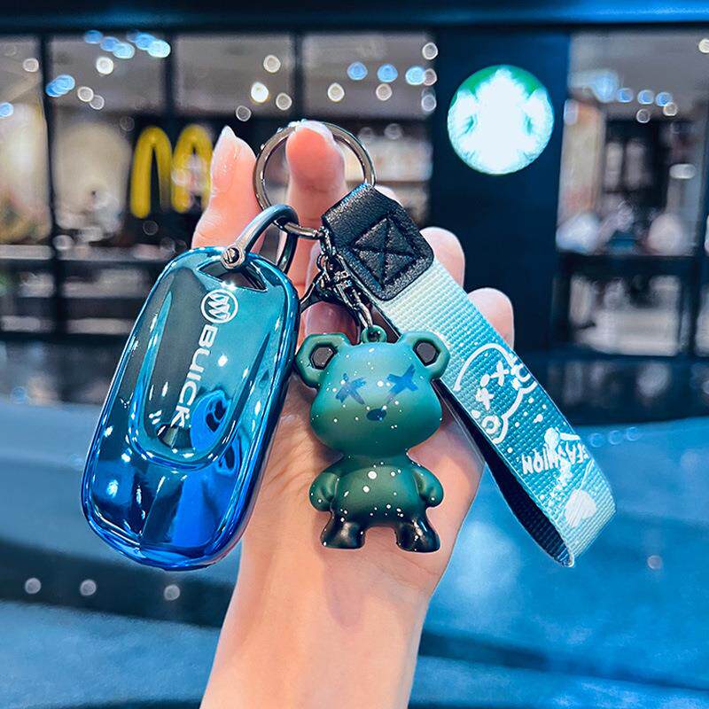 适用别克威朗钥匙套23款pro女gl6凯越gs昂科拉GX汽车18款壳扣17款