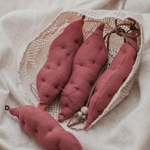 HANDMADE/布说香包挂件车载手工