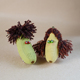 原创手工刺绣香蕉香包DIY材料包挂件车载随身钥匙扣送礼家居焦虑