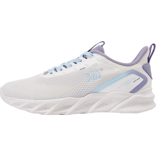 361女鞋2026春季新款运动鞋女款网面透气轻便减震白色休闲跑步鞋