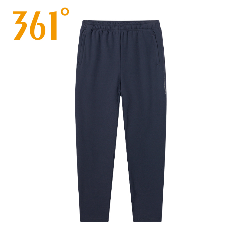 361运动裤男2025年冬季新款保暖绒里长裤直筒舒适裤子552442002BN