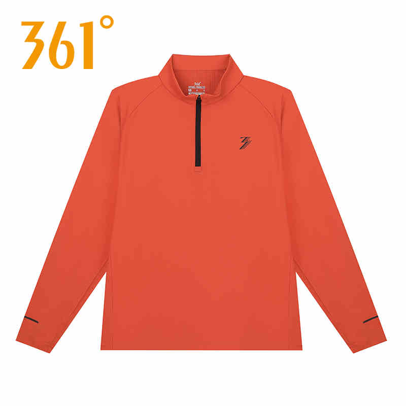 361速干立领长袖运动T恤