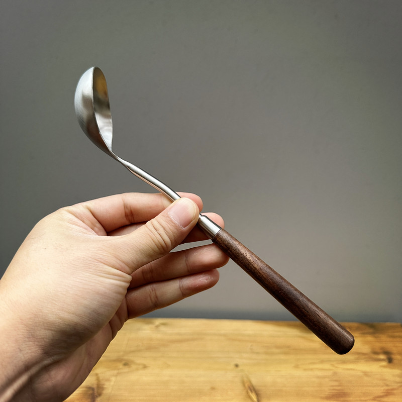 胡桃木火锅勺子粥勺盛汤分餐