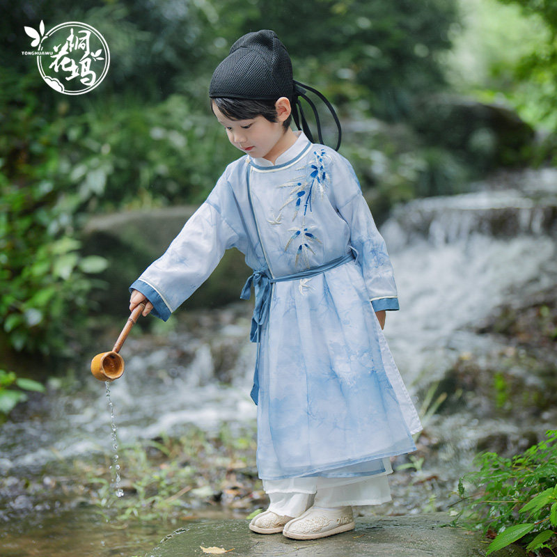 桐花坞改良汉服古装演出服图片