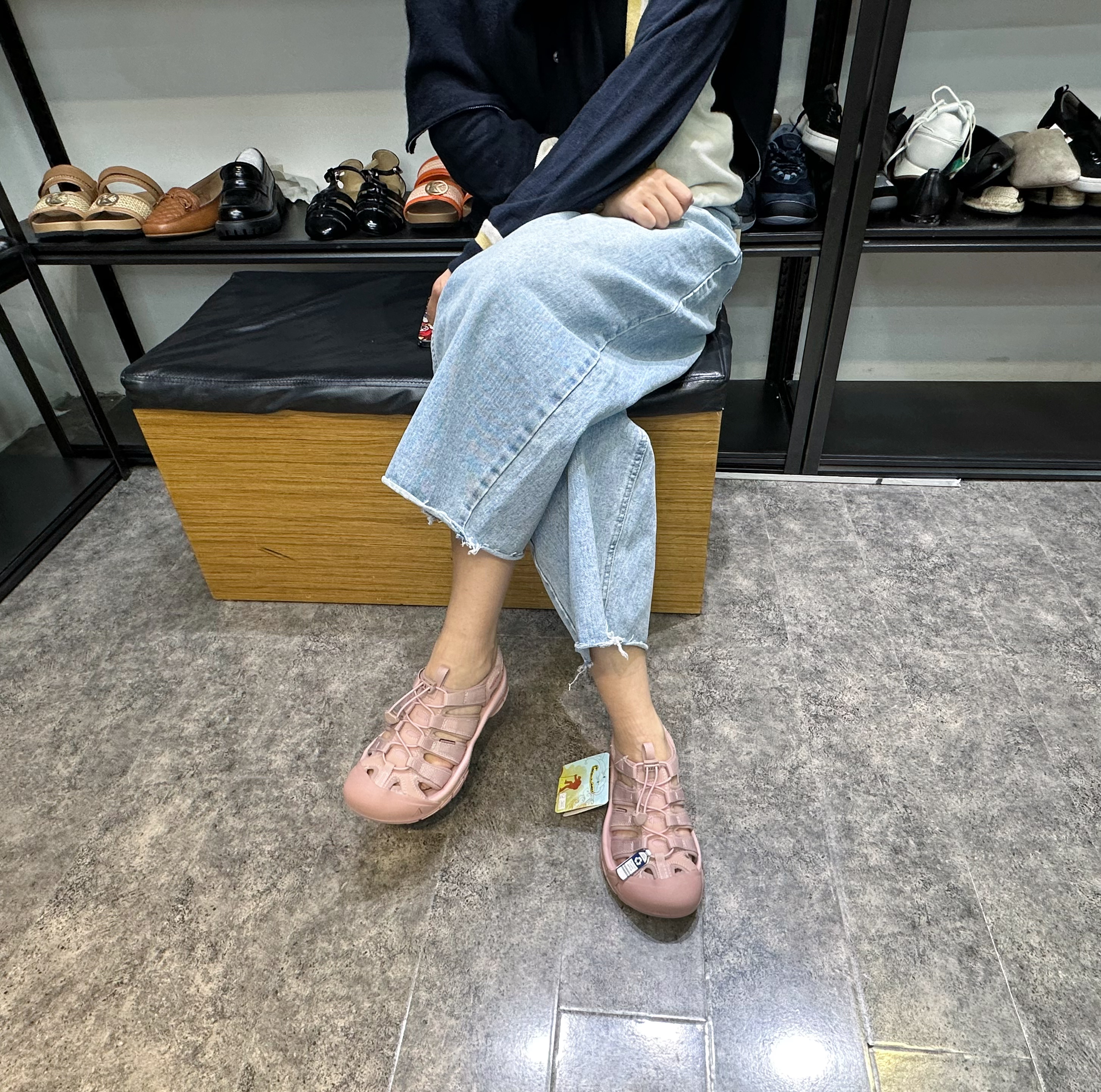 小陈记高品质包头护趾洞洞鞋凉鞋户外防滑耐磨沙滩鞋徒步透气