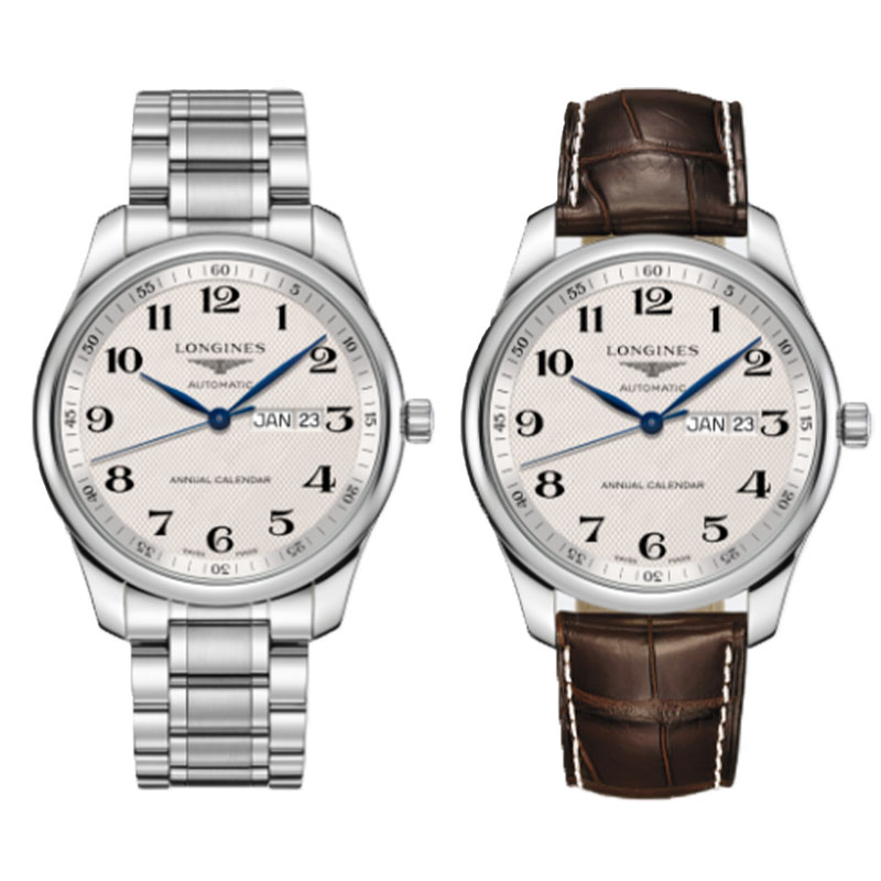 新款Longines浪琴名匠40mm全自动机械钢带男手表L2.910.4.78.6/3