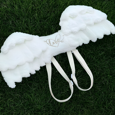 可爱天使小包日系软绵绵双肩背包