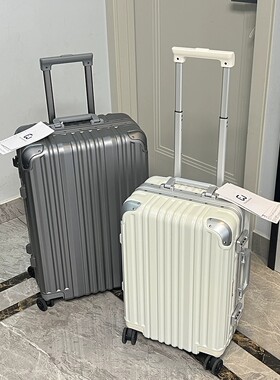 外贸hinomoto万向轮铝框行李箱海关锁密码旅行箱子登机箱潮流箱包