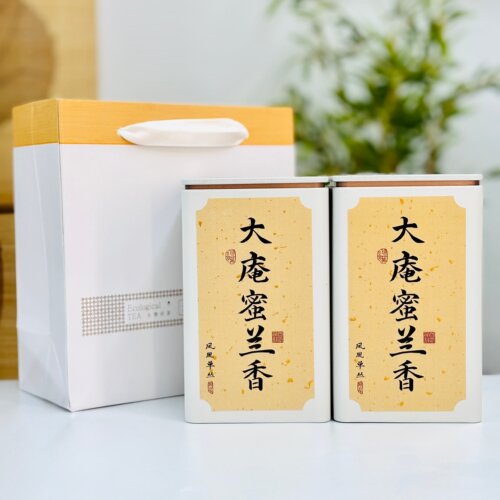 大庵蜜兰香 凤凰单丛 香气浓郁 回甘持久 125g/罐 满杯笑茶业