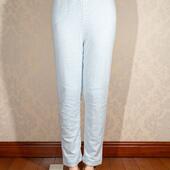 新疆长绒棉纯棉全棉排湿寒东北传统手工棉裤 蝉昭女款 蓝条纹保暖裤