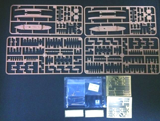 六分仪 1:700北洋水师超勇扬威撞击巡洋舰 PS700003拼装模型