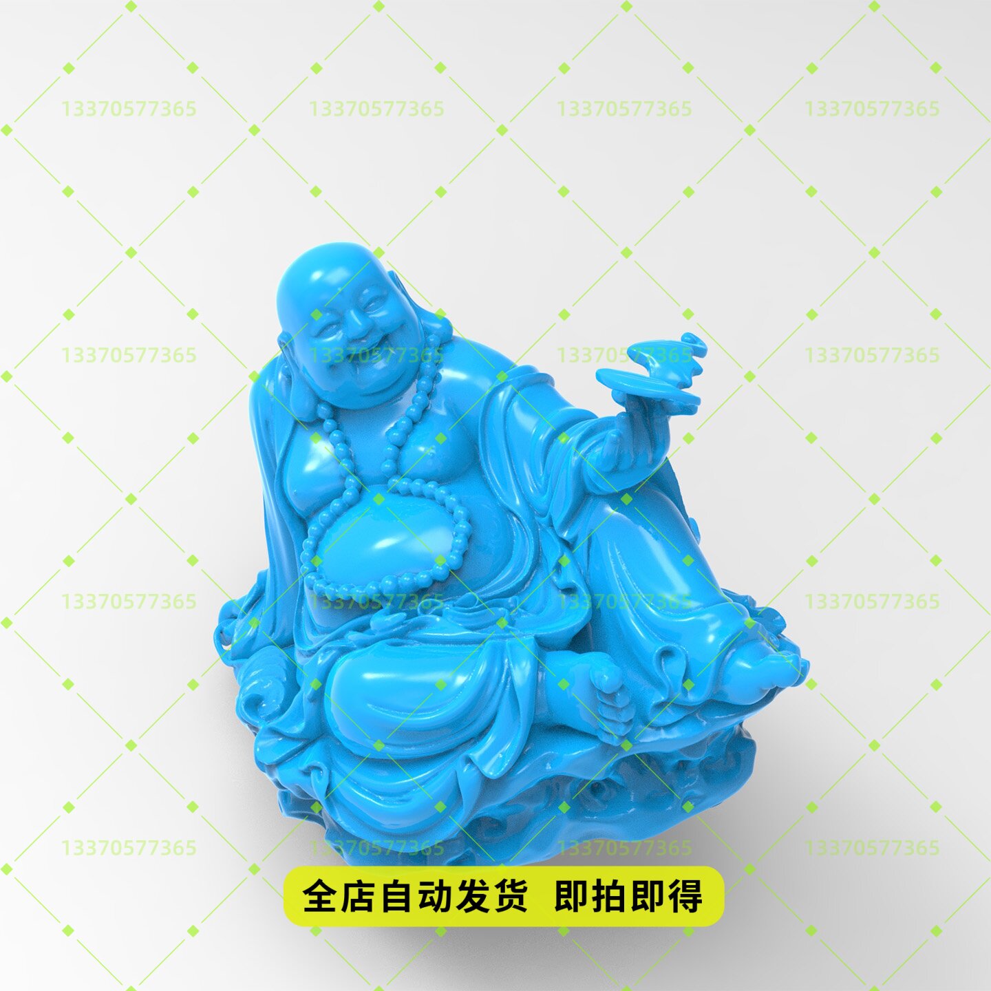 蝙蝠坐佛stl数控雕刻图三维立体圆雕图3D打印模型精雕图