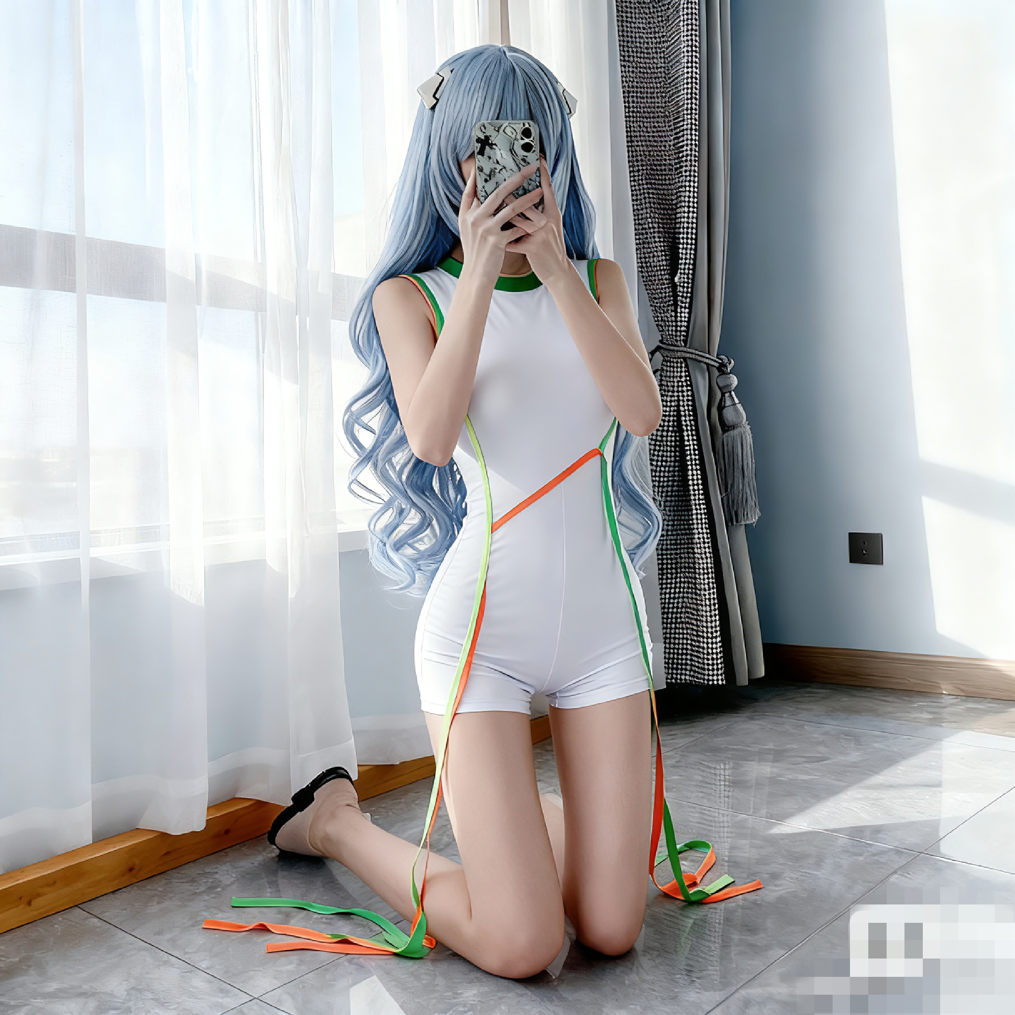 高级感拉链无袖瑜伽服塑身连体衣女普拉提运动显瘦连身裤
