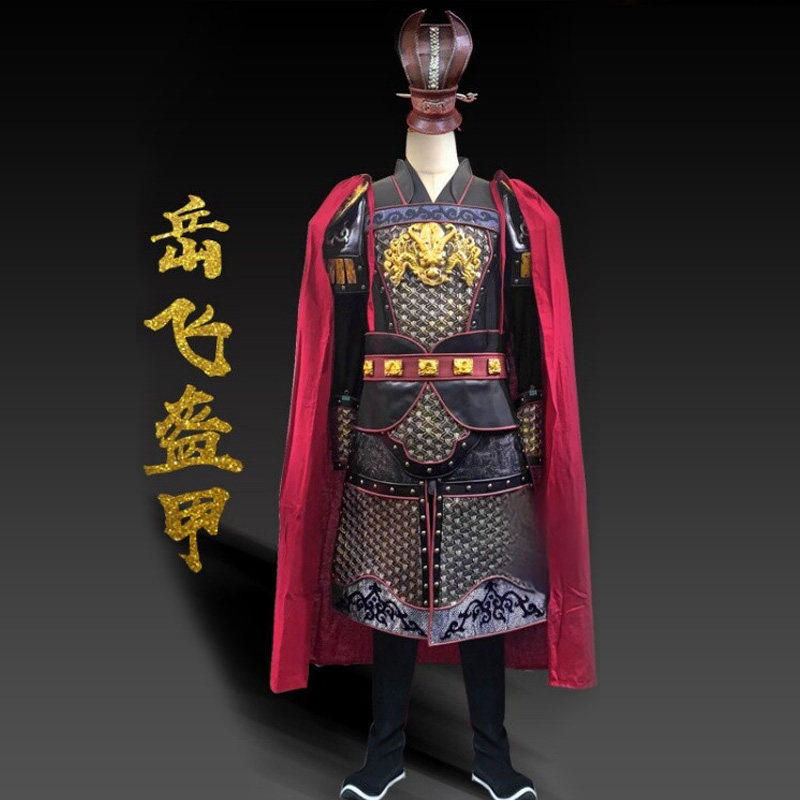 出租将军统领元帅铠甲武将服装盔甲影视戏曲表演服装铠甲服租赁图片