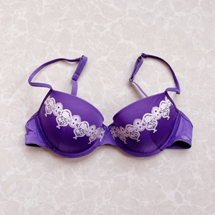 处理 清仓特价 捡漏 德国光面异域印花薄罩杯钢圈内衣文胸75A