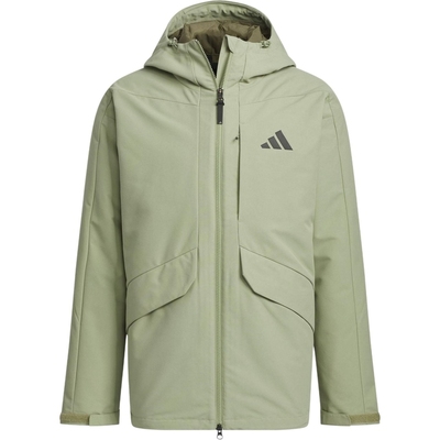 阿迪达斯男拒水防泼保暖鸭绒运动休闲600蓬松羽绒服JY4214JY4215