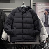 Adidas阿迪达斯男子运动休闲保暖防风连帽羽绒服夹克外套 KE5404