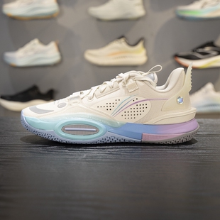 ABAS009 李宁男子全城10减震回弹防滑耐磨实战低帮篮球专业比赛鞋