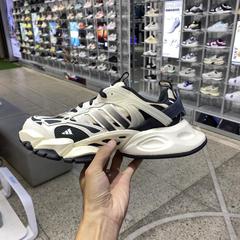 Adidas阿迪达斯XLGDELUXE轻机甲网面厚底缓震男鞋跑步鞋JR0577