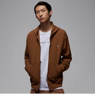 NIKE耐克男子jordan运动休闲针织连帽夹克外套 FV8603-281