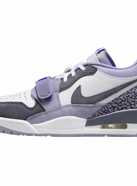 Jordan耐克男鞋AJ312低帮蓝灰色运动休闲鞋复古篮球鞋CD7069-108