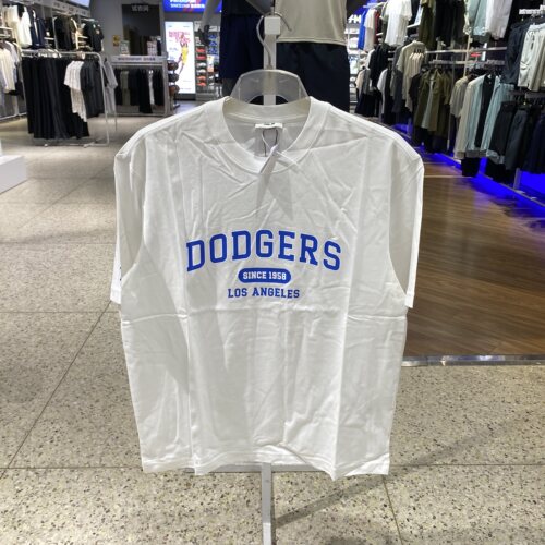 MLB男女装圆领短袖透气运动上衣休闲T恤半袖3ATSV0243-07WHS