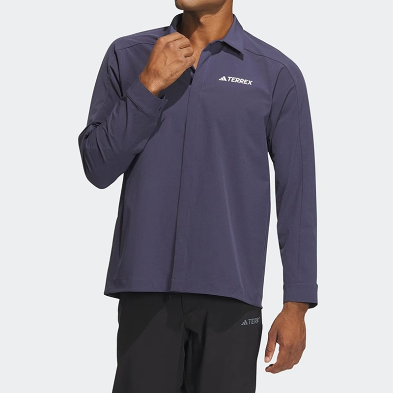 正品Adidas/阿迪达斯男子梭织速干翻领休闲运动外套IP0731 IP0733