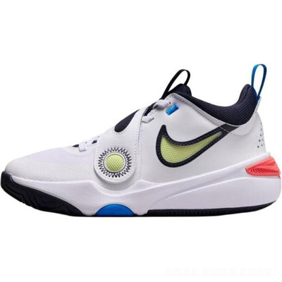 Nike耐克2024冬新款TEAMHUSTLE11运动鞋大童鞋篮球鞋DV8996-004