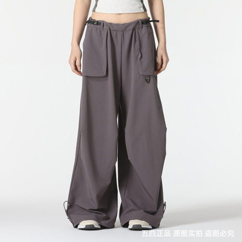 正品Adidas/阿迪达斯女子新款简约宽松运动休闲长裤 JE8584 8583