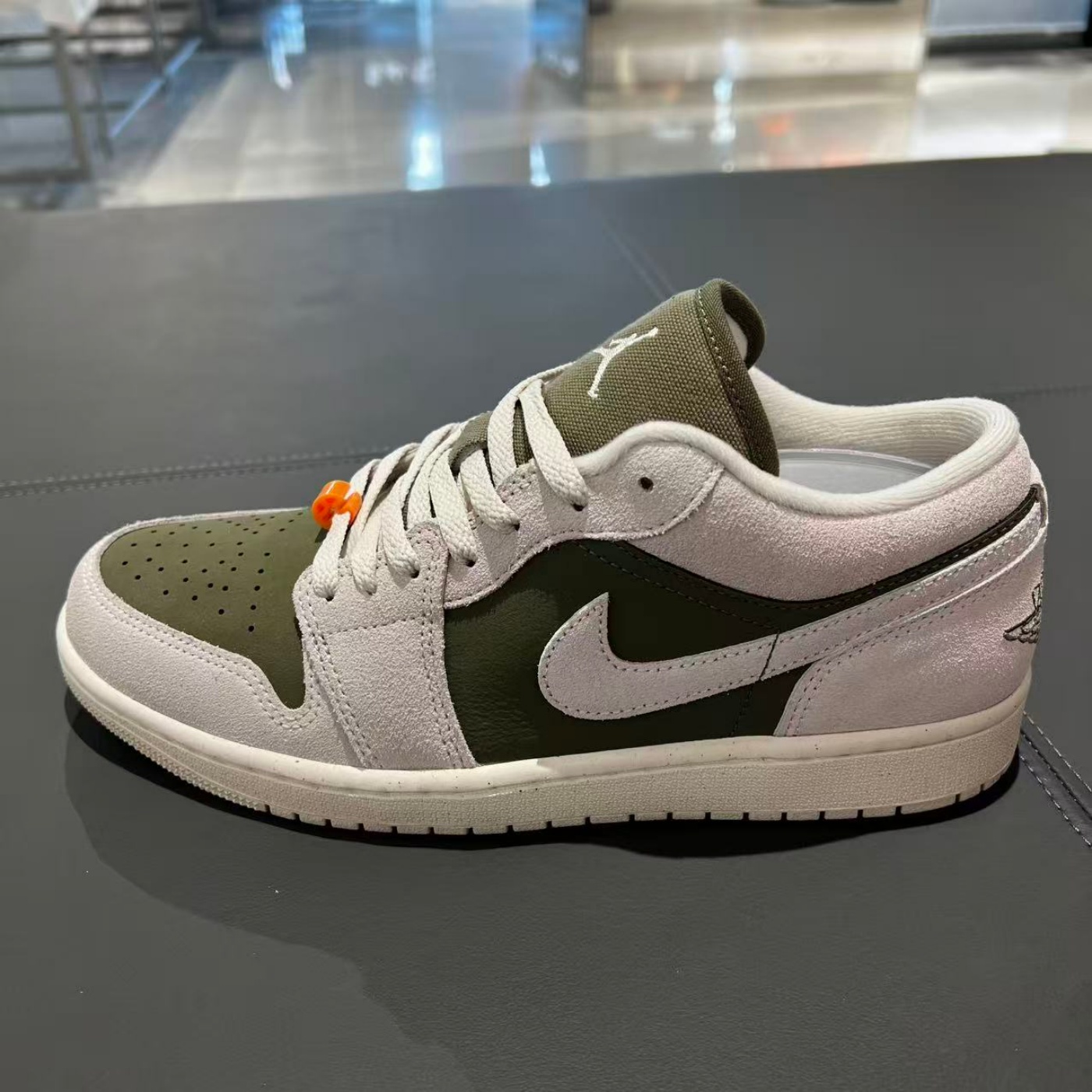 耐克/Nike Air Jordan 1 AJ1白绿百搭男子低帮篮球鞋 HV4089-201